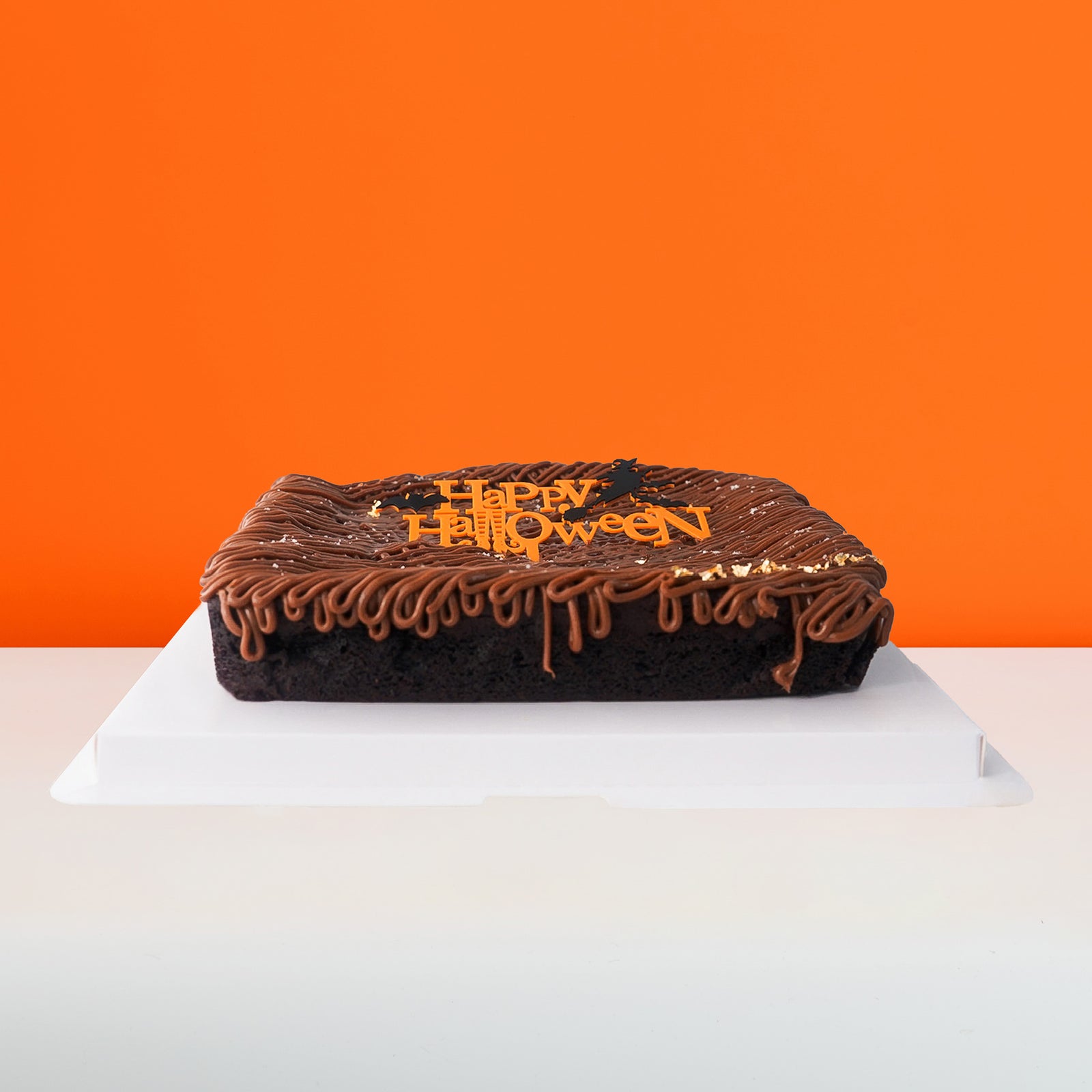 Salted Caramel Halloween Brownies cake Oven & Chalice - CakeRush