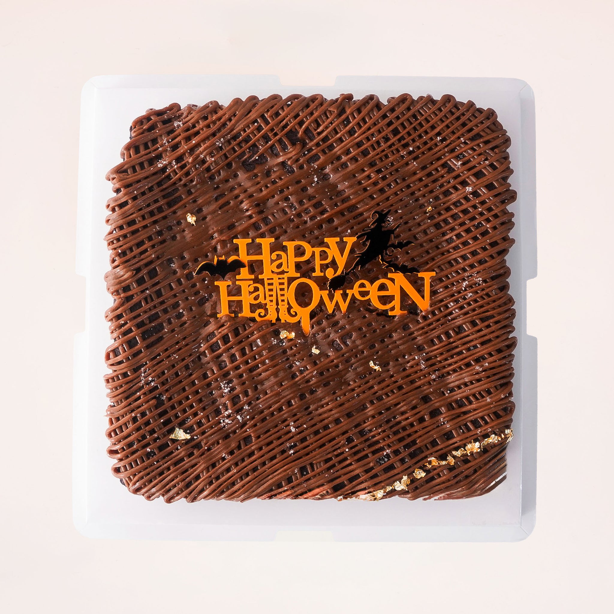 Alternative view of Salted Caramel Halloween Brownies