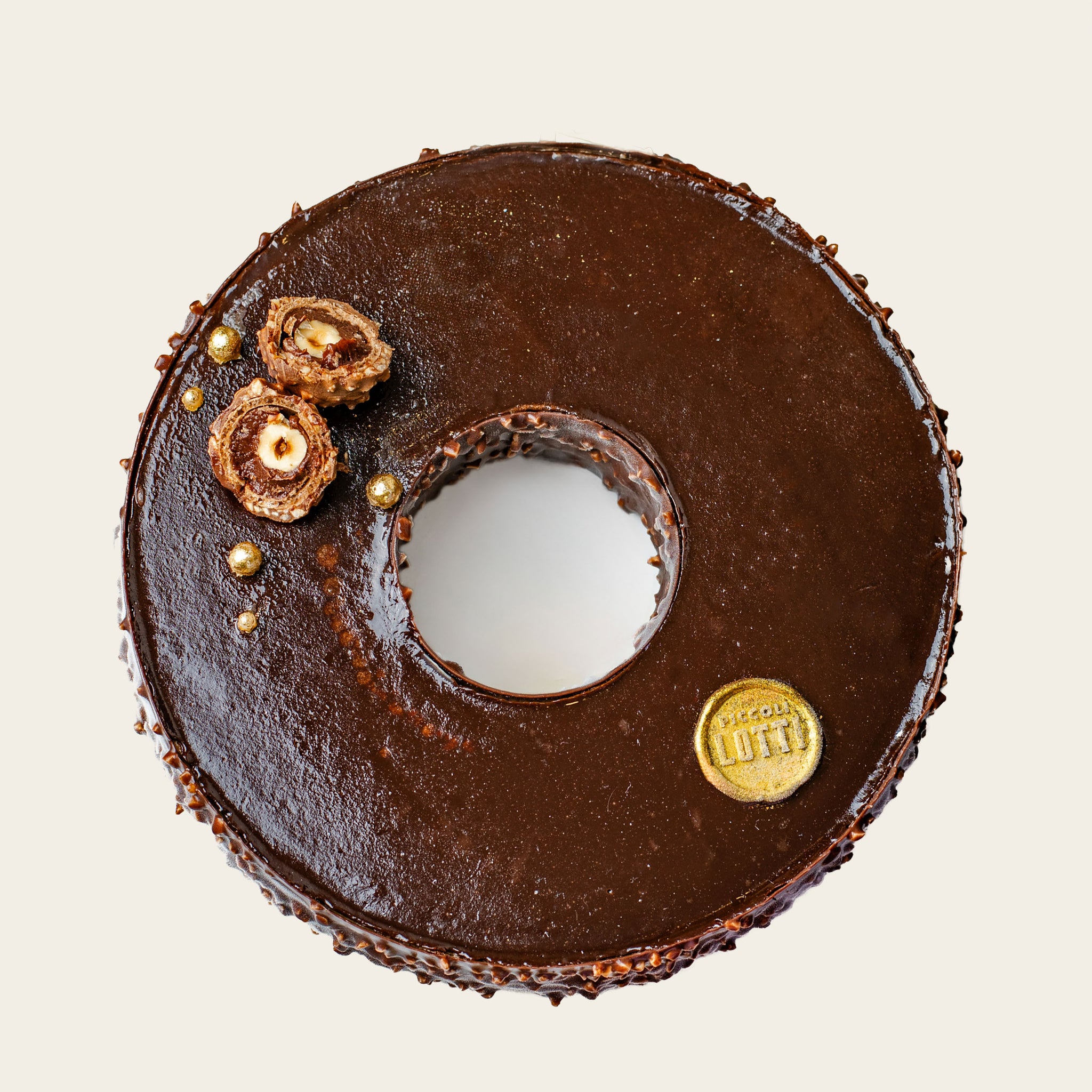 Alternative view of The Rocher Gelato Cake
