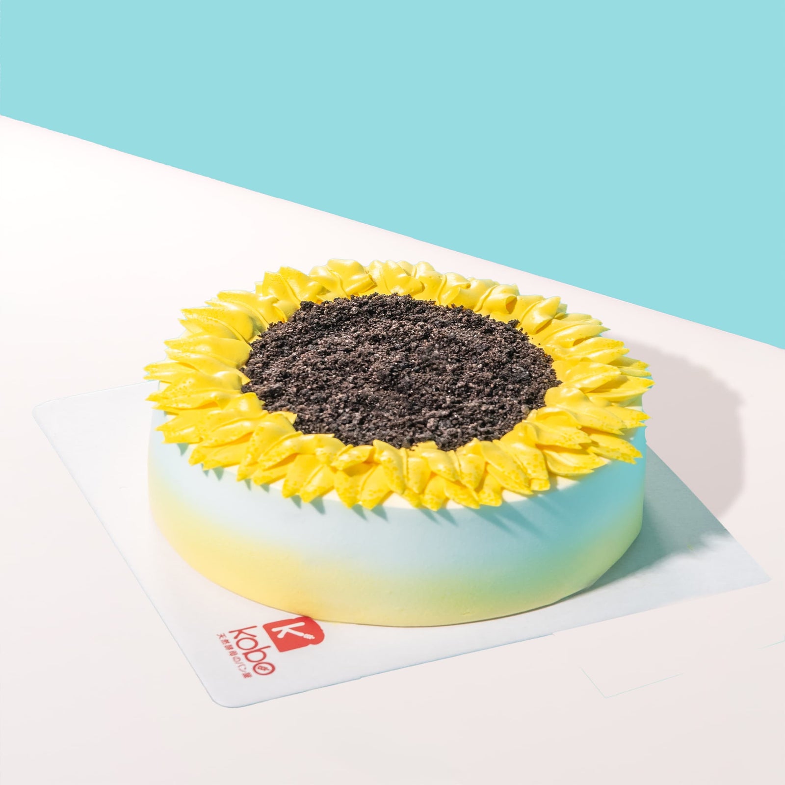 Sunflower Lychee Cake cake KOBO Bakery - CakeRush
