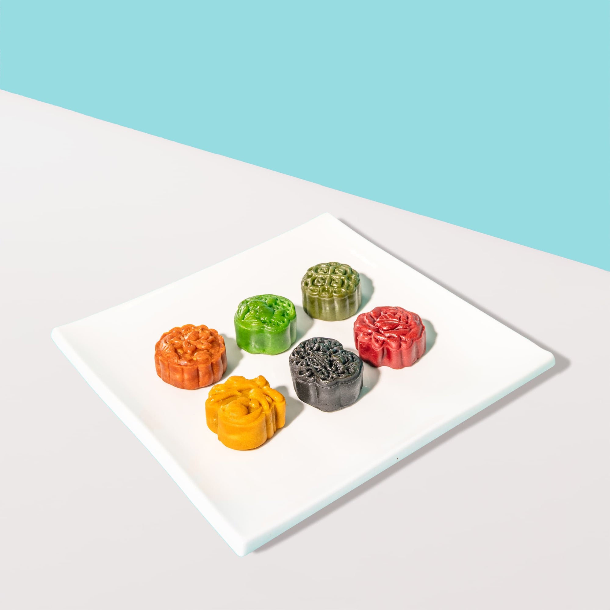 Autumn Treasures Mooncakes (6pcs/box) Mooncake Jyu Pastry ART - CakeRush