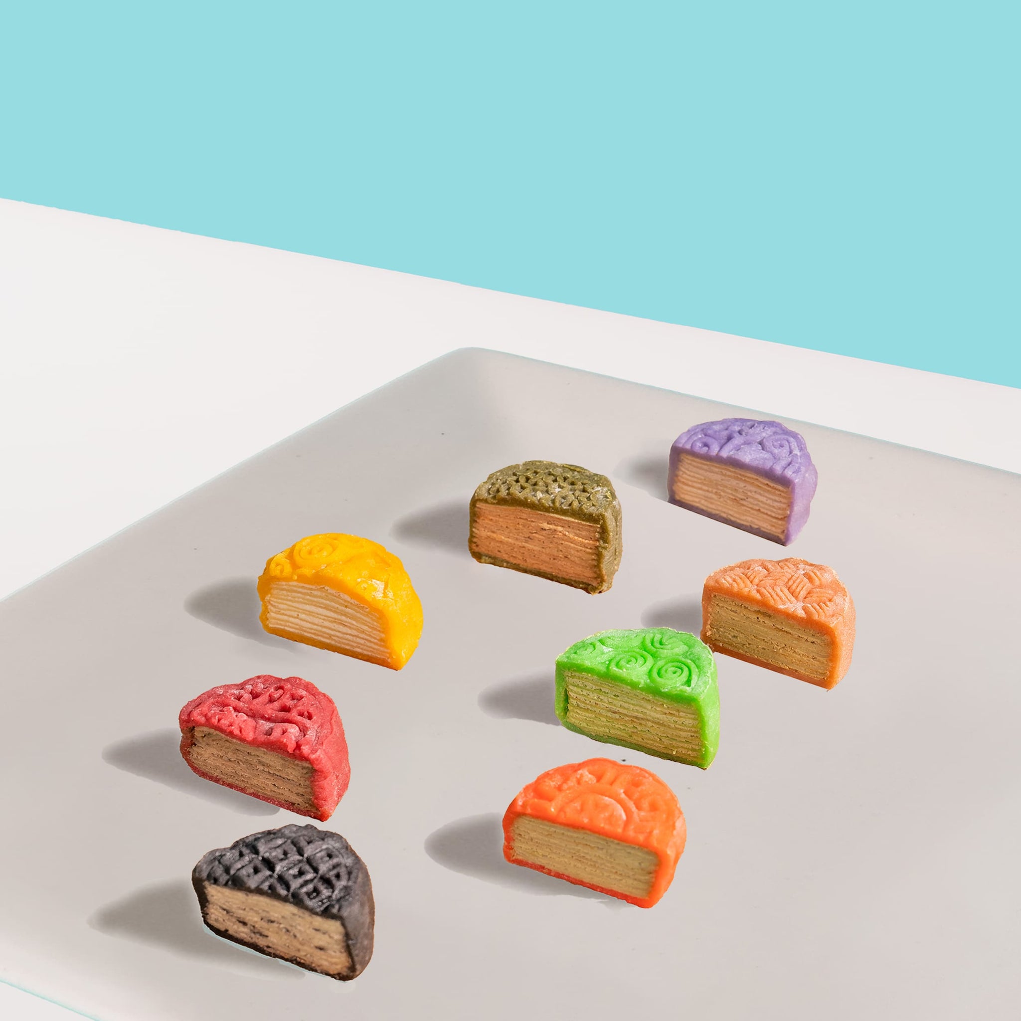 Alternative view of Golden Delights Snowskin Mooncakes (8pcs/box)