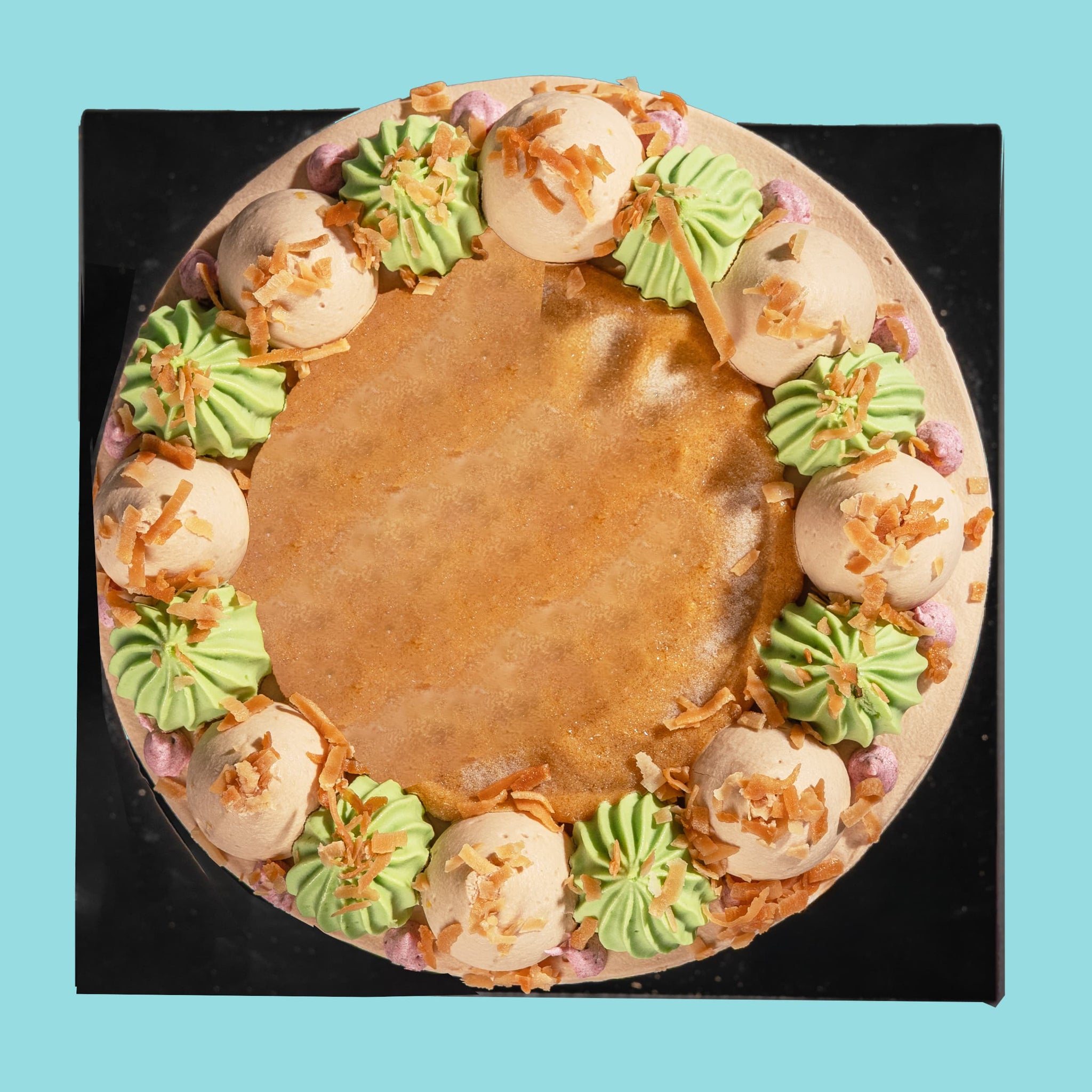 Alternative view of Cendol Cake