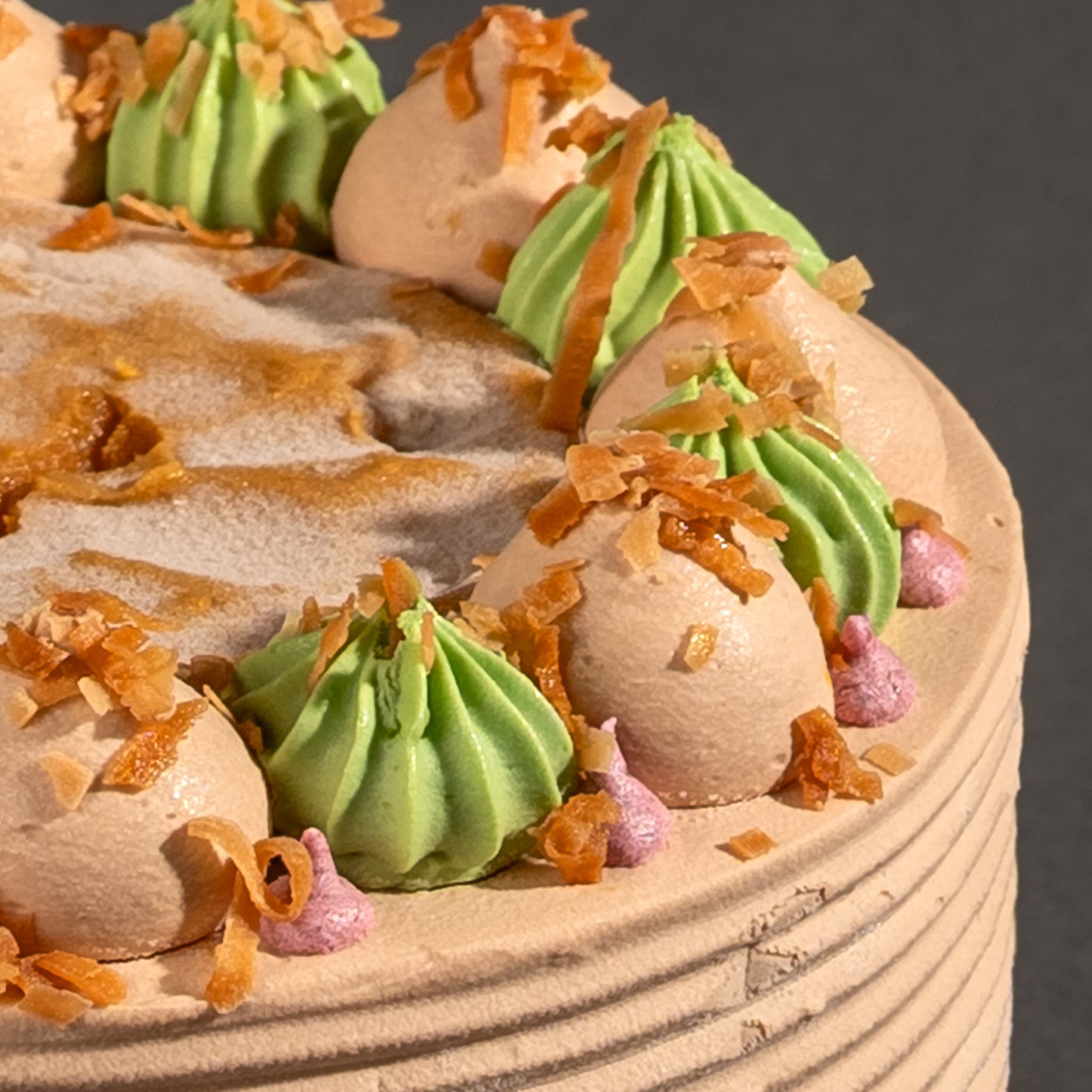 Alternative view of Cendol Cake