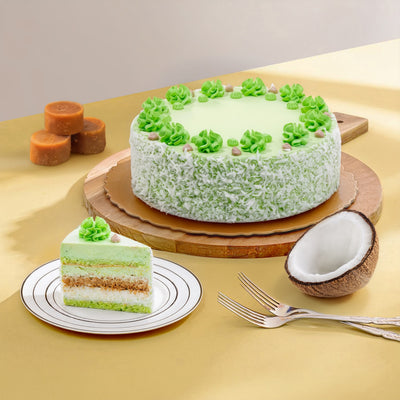 Gula Melaka Pandan Layer Cake cake Sweet Passion's Premium Cakes - CakeRush