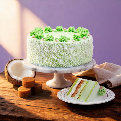 Gula Melaka Pandan Layer Cake cake Sweet Passion's Premium Cakes - CakeRush