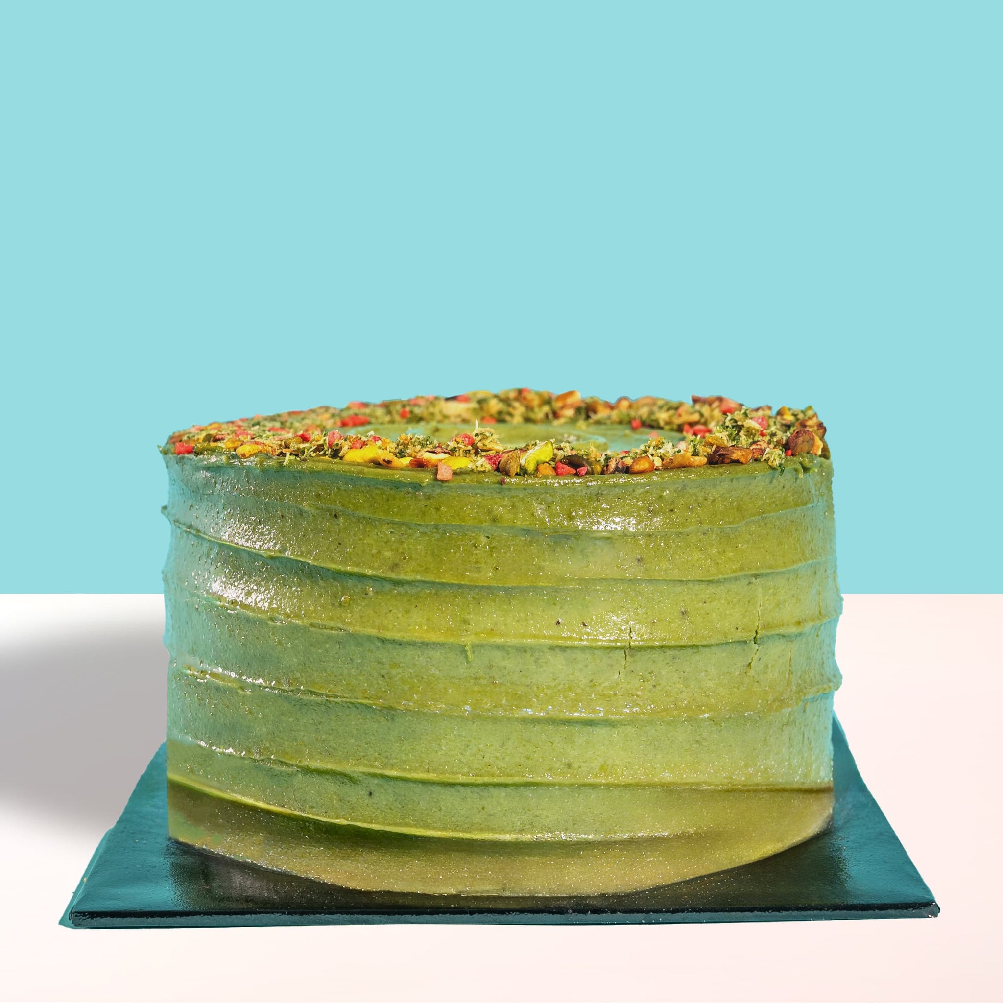 Alternative view of Kunafa Chocolate Cake