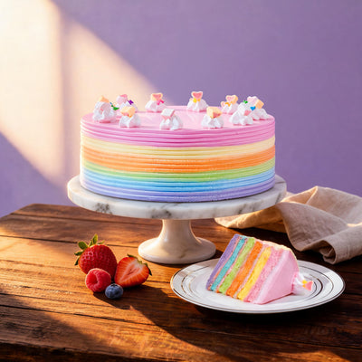 Large Over The Rainbow Cake cake Sweet Passion's Premium Cakes - CakeRush