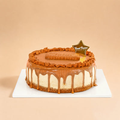 Salted Caramel Cheese Cake (Speculoos) cake Sweet Passion's Premium Cakes - CakeRush