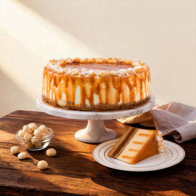 Salted Macadamia Cheese Cake cake_cheese Sweet Passion's Premium Cakes - CakeRush