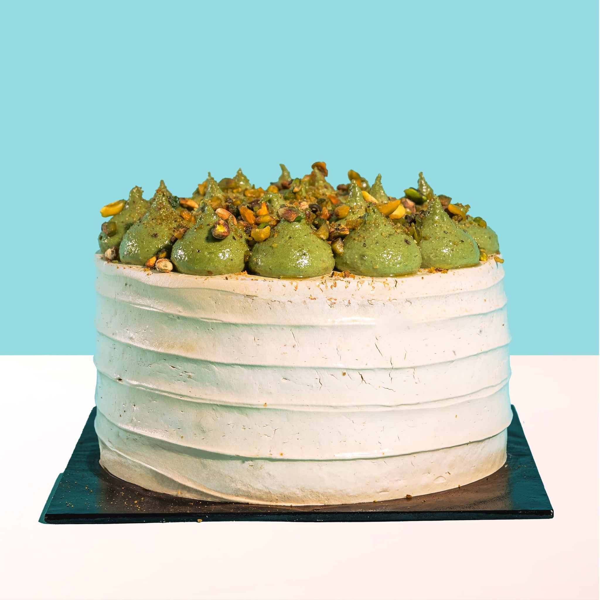 Alternative view of Pistachio Tiramisu Cake