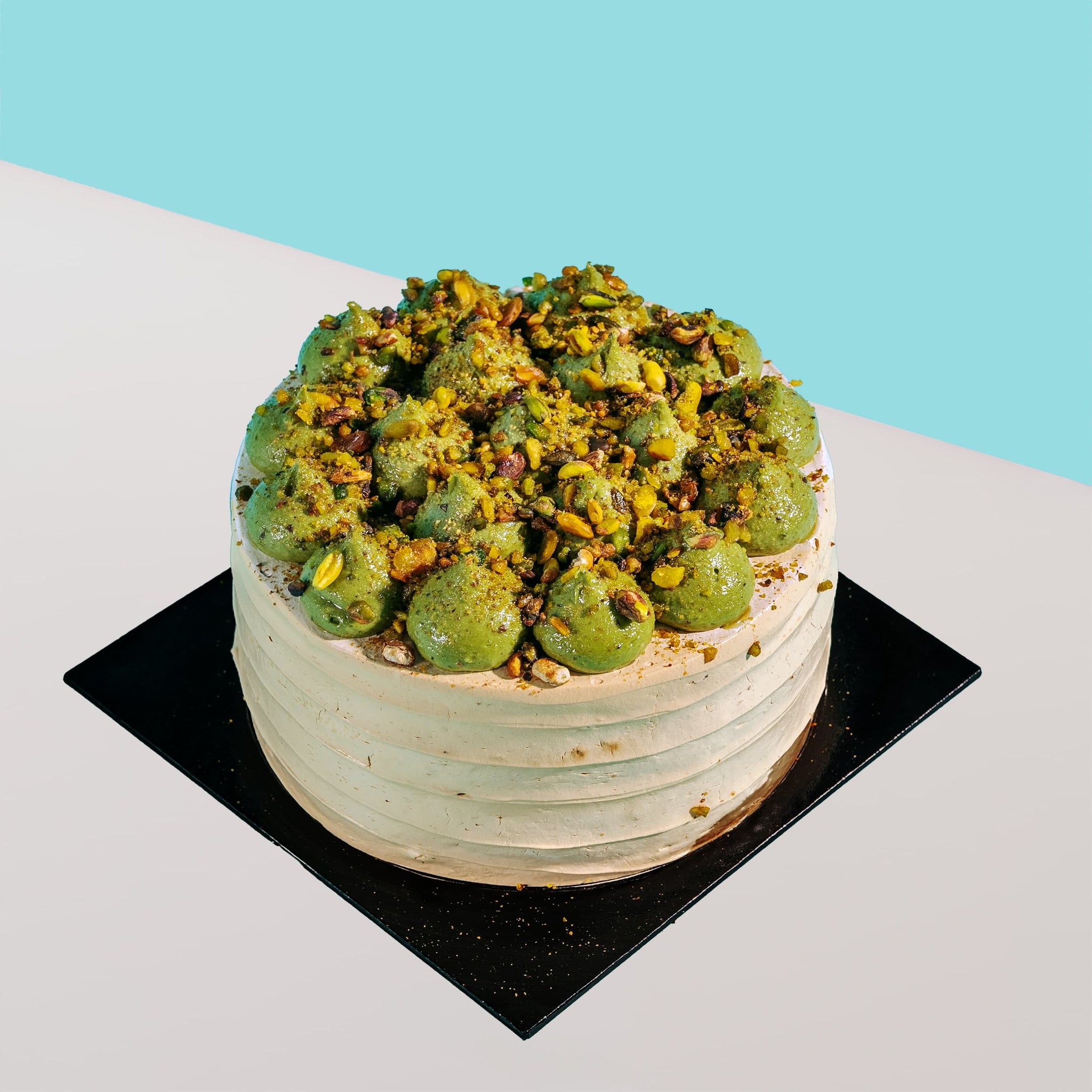 Pistachio Tiramisu Cake