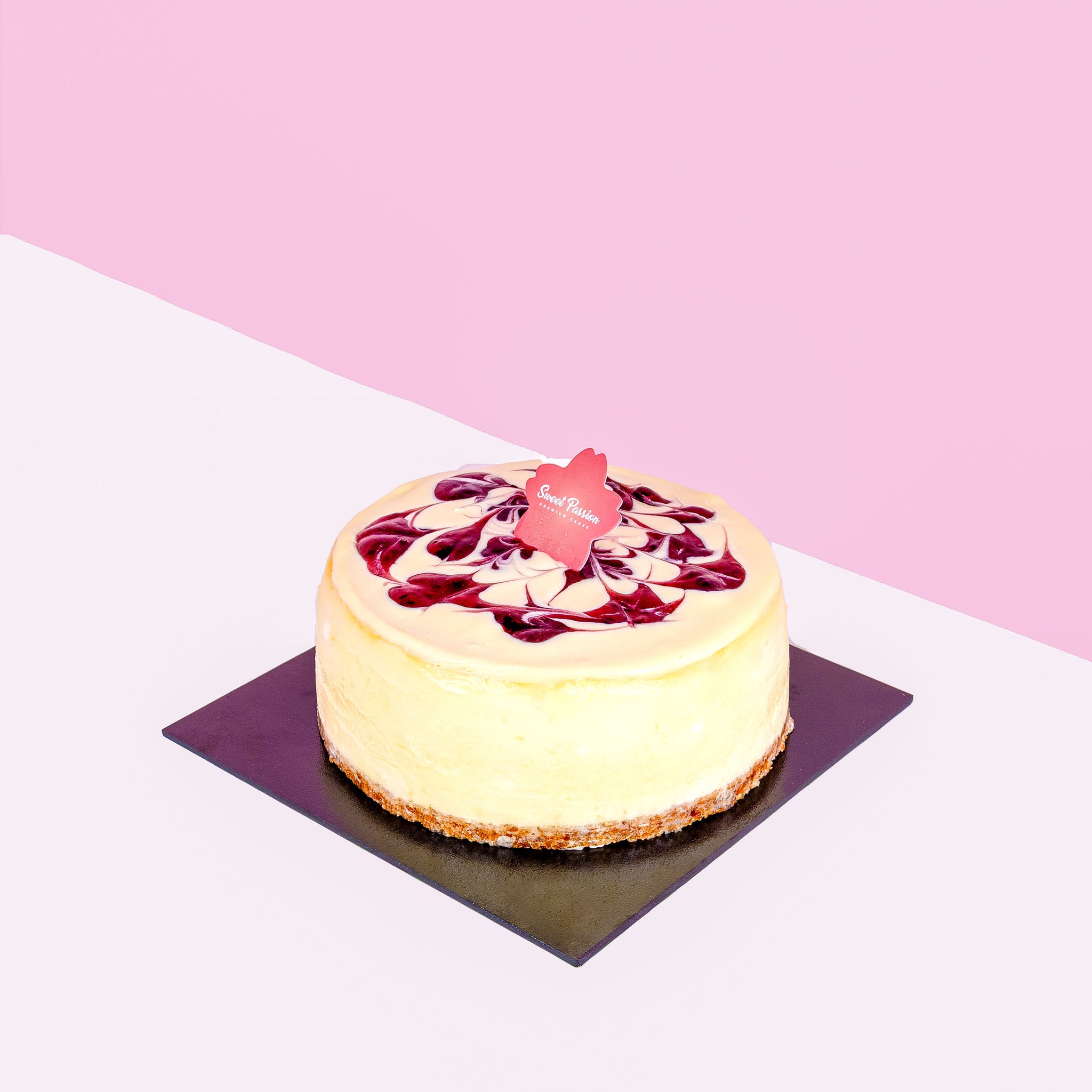 Alternative view of Phil's Bluberry Compote Cheese Cake