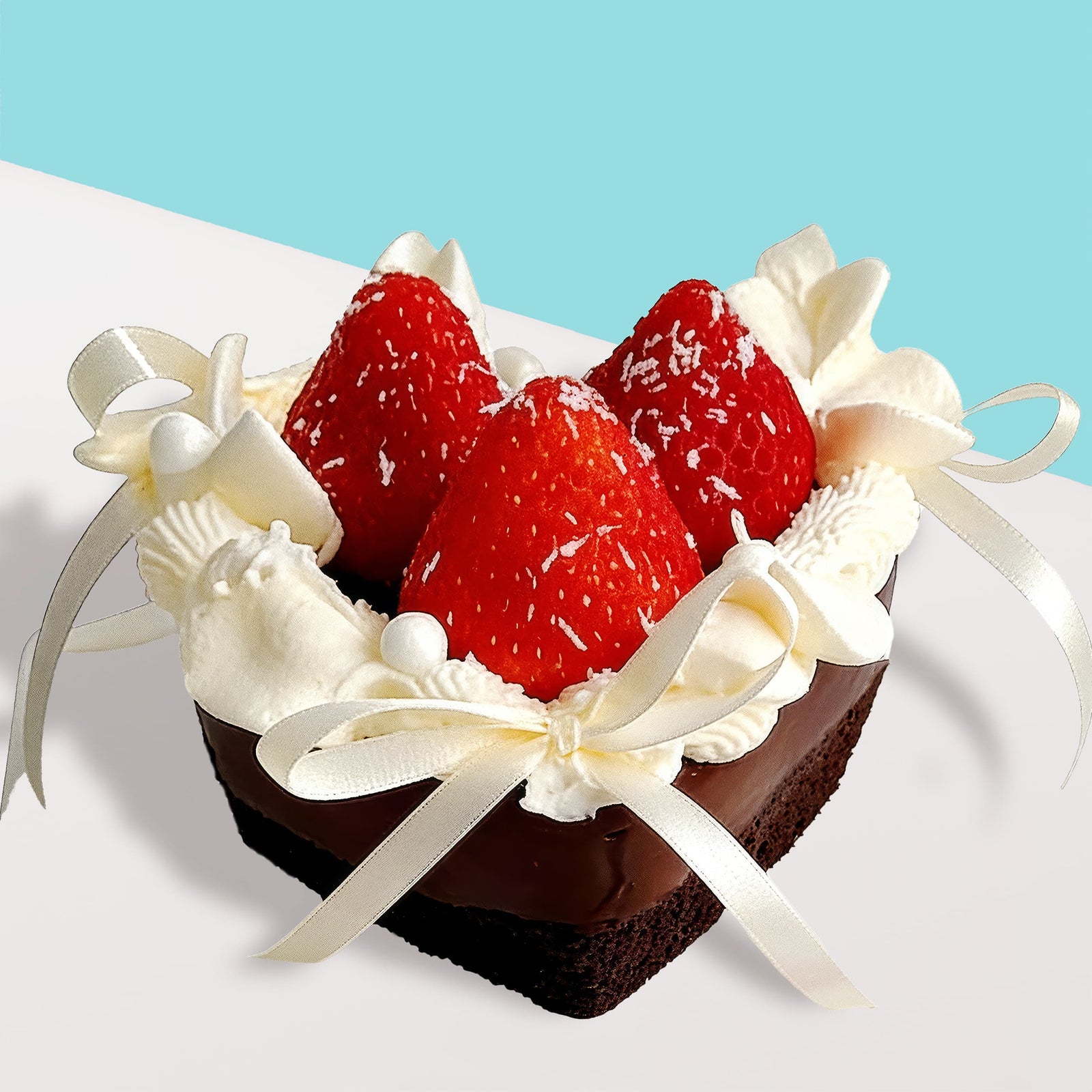 Darling Strawberry Chocolate Cake (JB) cake_vday2026 The Cake Calendar - CakeRush