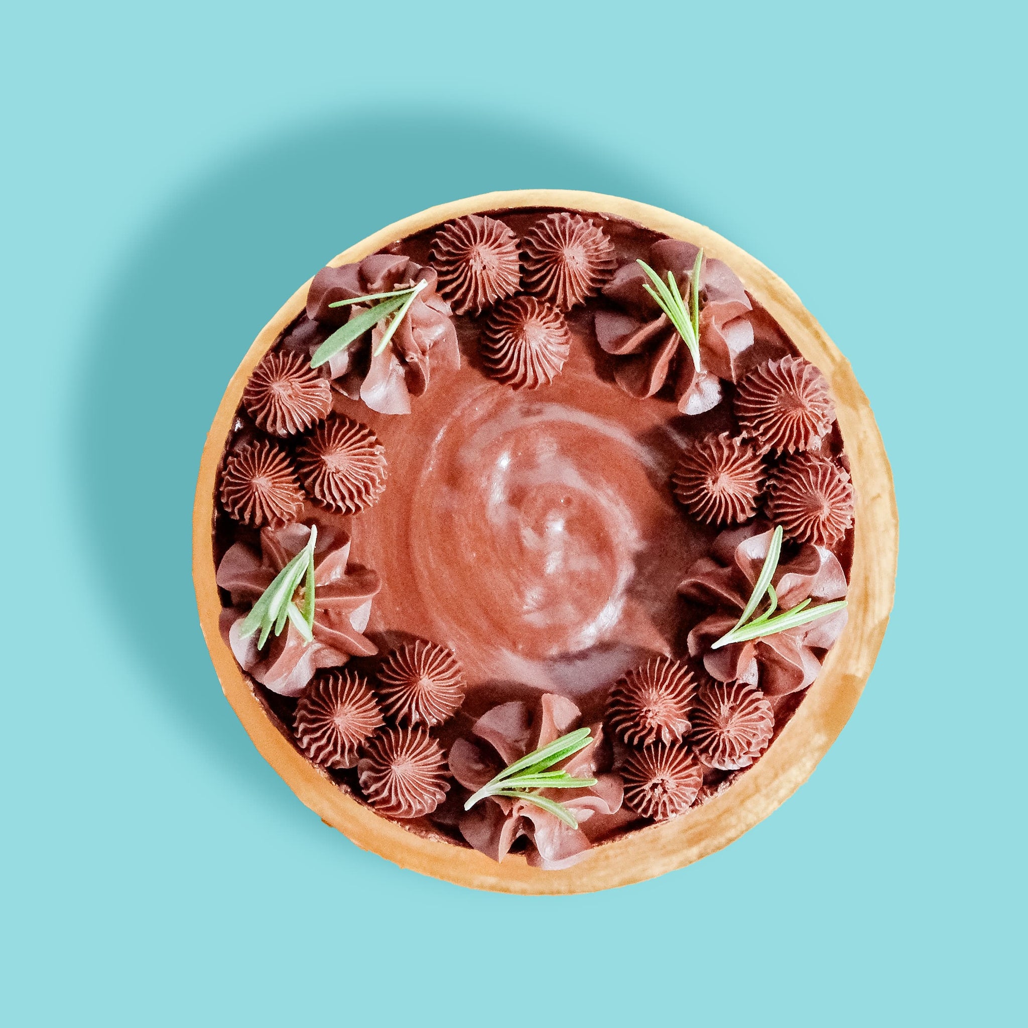 Alternative view of Dark Chocolate Cake