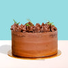 Dark Chocolate Cake Sea Salt Cake cake Curious Baker (Melaka) - CakeRush