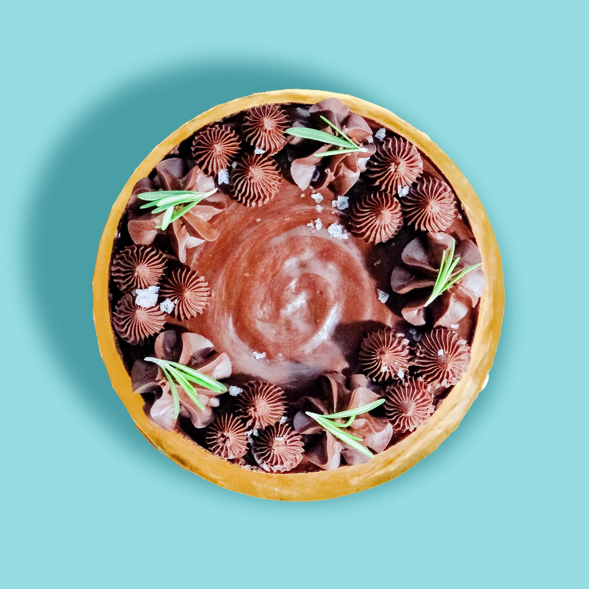 Alternative view of Dark Chocolate Cake Sea Salt Cake