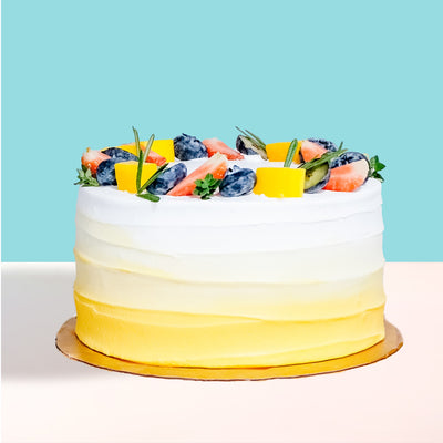 Mango Coconut Fruit Cake cake Curious Baker (Melaka) - CakeRush