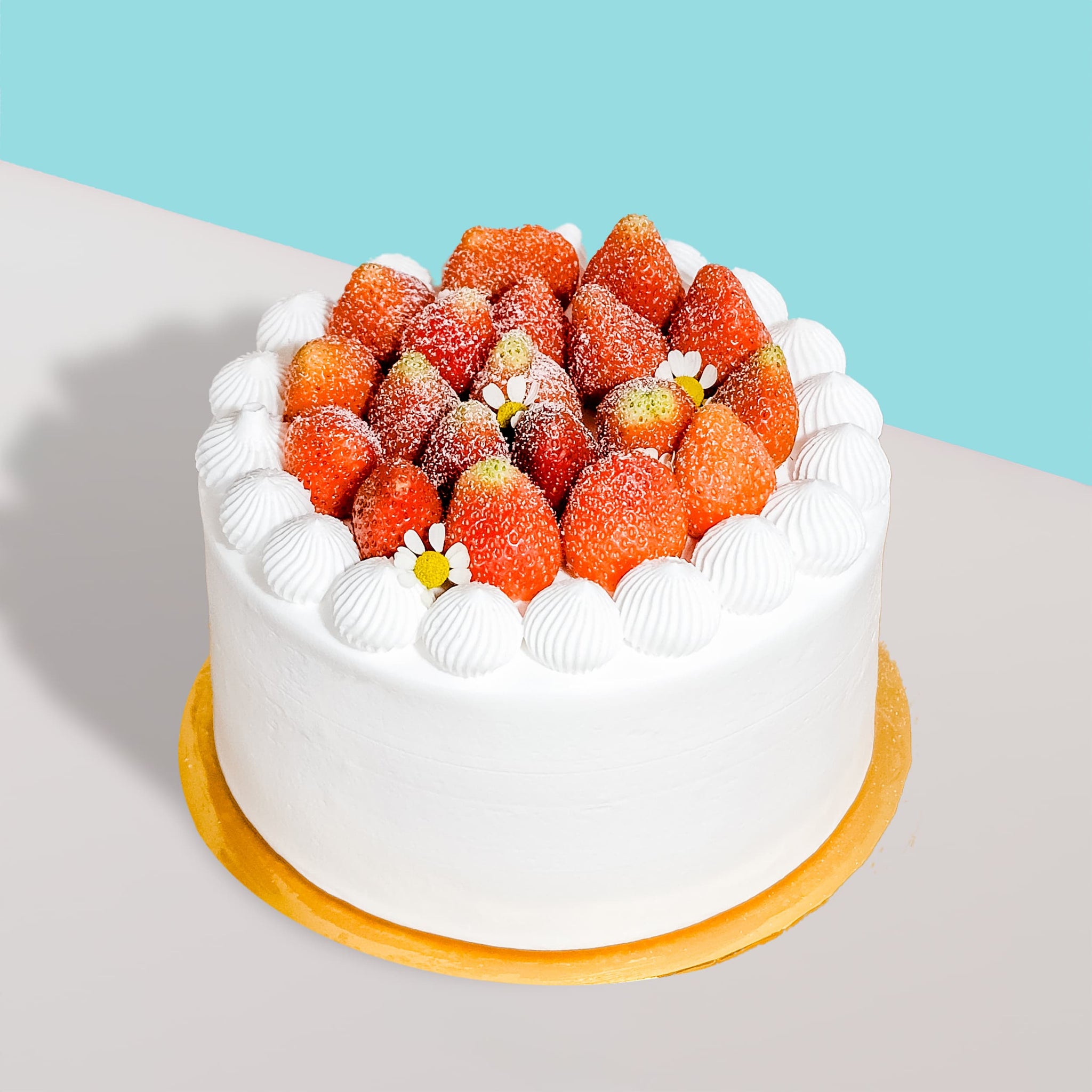 Strawberry Earl Grey Sponge Cake