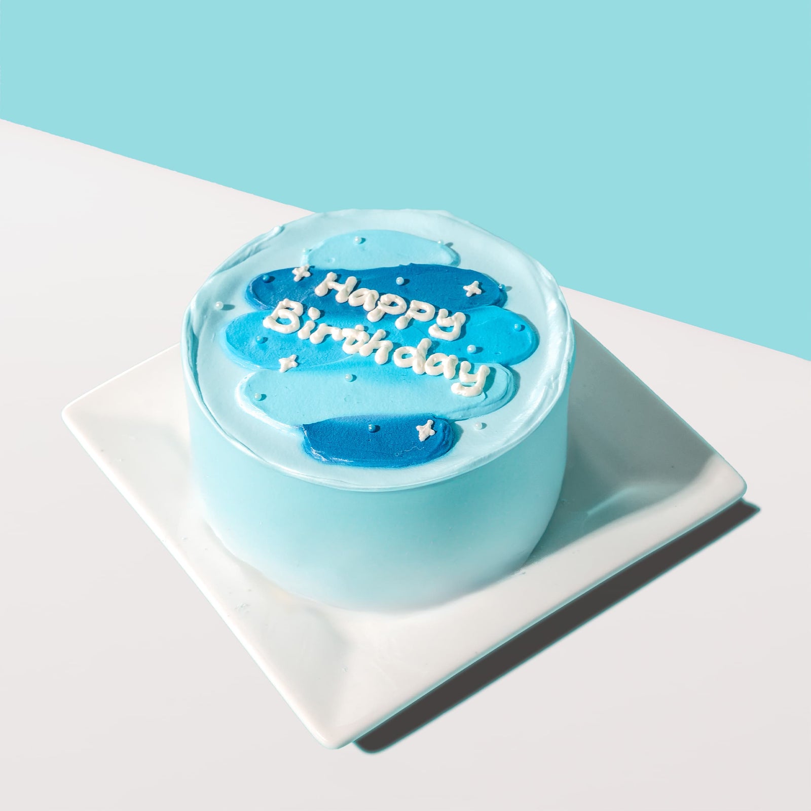 Baby Blue Bento Cake cake Yippii Gift Cake - CakeRush