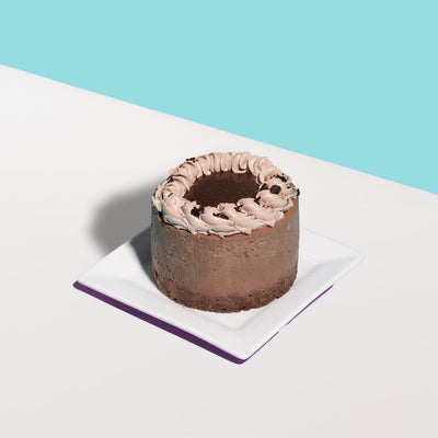 Dark Chocolate Crêpe Cheesecake cake Yippii Gift Cake - CakeRush