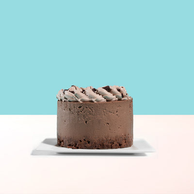Dark Chocolate Crêpe Cheesecake cake Yippii Gift Cake - CakeRush