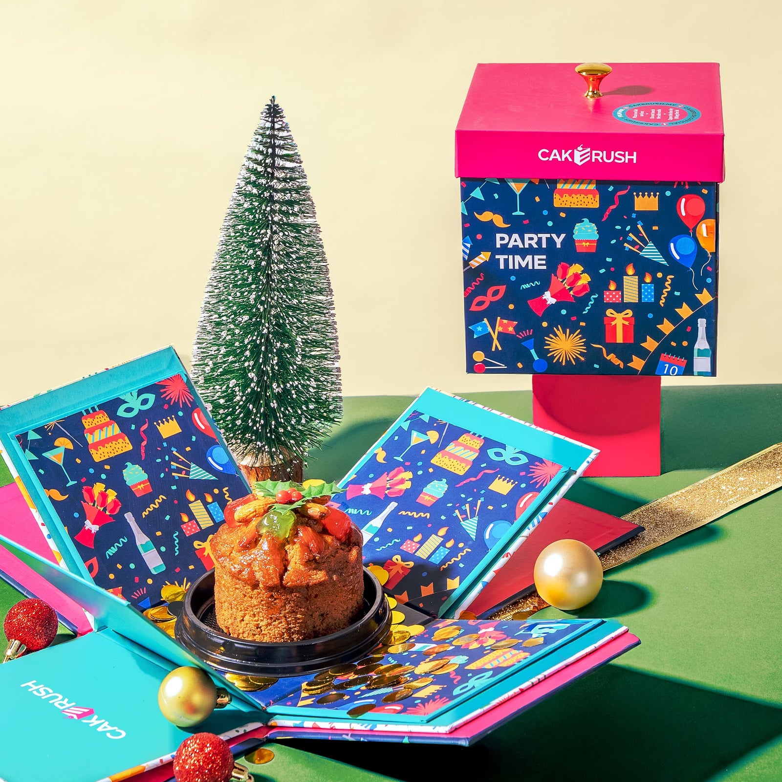 Christmas Explosion Box explosion_box_christmas CakeRush - CakeRush