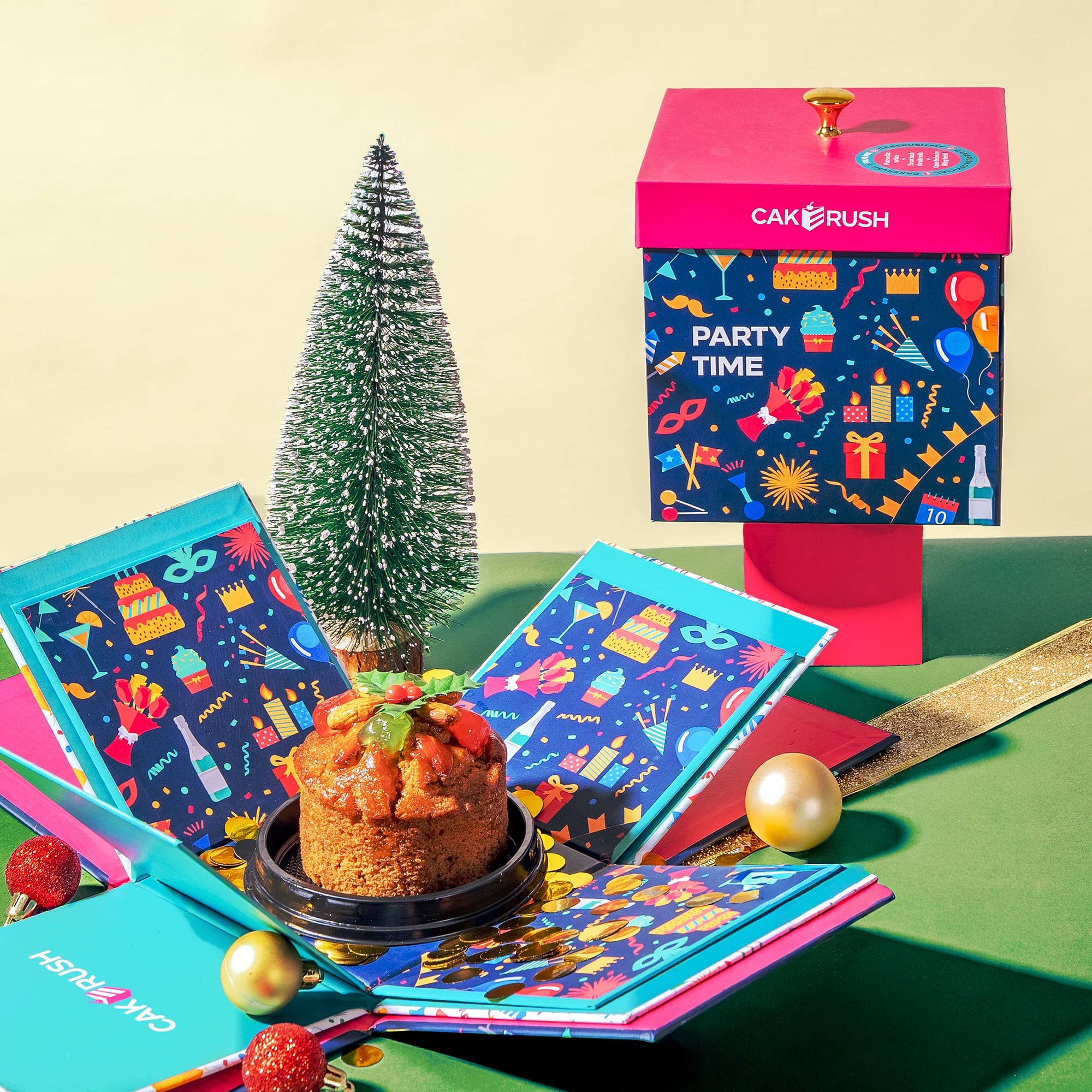 Christmas Explosion Box explosion_box_christmas CakeRush - CakeRush