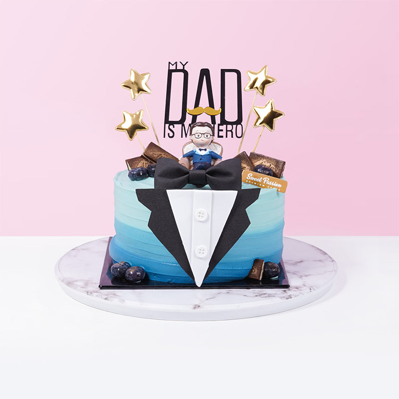 Forever Superdad seasonal_fday Sweet Passion's Premium Cakes - CakeRush