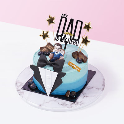 Forever Superdad seasonal_fday Sweet Passion's Premium Cakes - CakeRush
