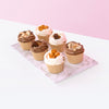 Salted Caramel Cupcakes (12 Pieces) Cupcakes Junandus - CakeRush