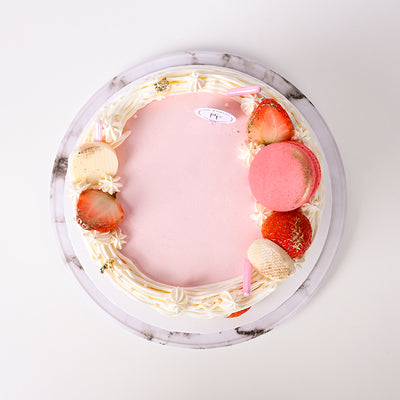 Strawberry Vanilla Cake cake The Moment Patisserie - CakeRush