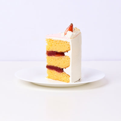 Strawberry Vanilla Cake cake The Moment Patisserie - CakeRush