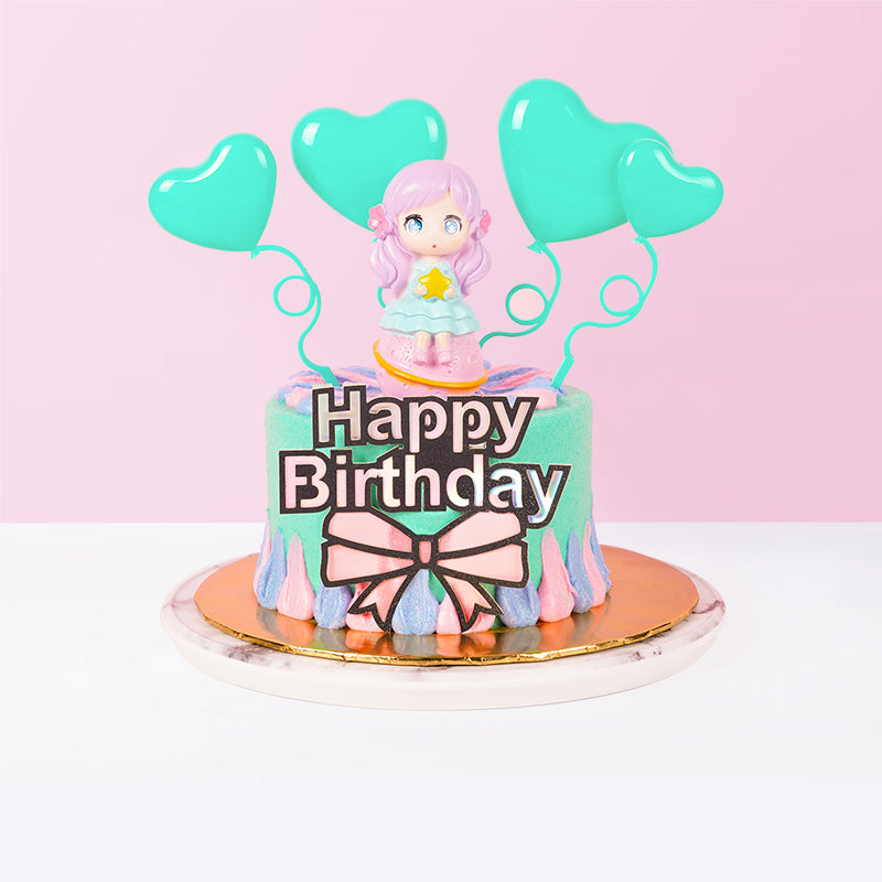 Lovely Tiffany Princess cake_designer Eats & Treats - CakeRush