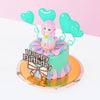 Lovely Tiffany Princess cake_designer Eats & Treats - CakeRush