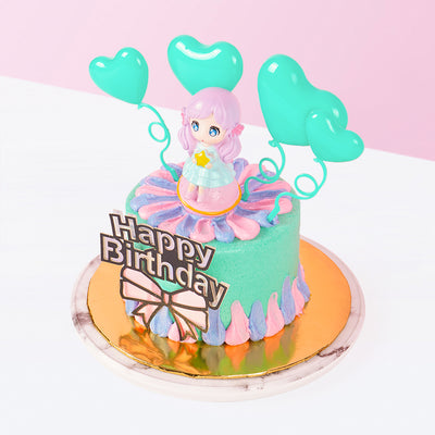 Lovely Tiffany Princess cake_designer Eats & Treats - CakeRush