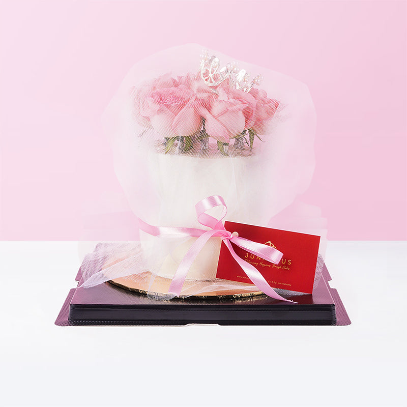 Alice Pink Roses Designer Cake cake_designer Junandus - CakeRush