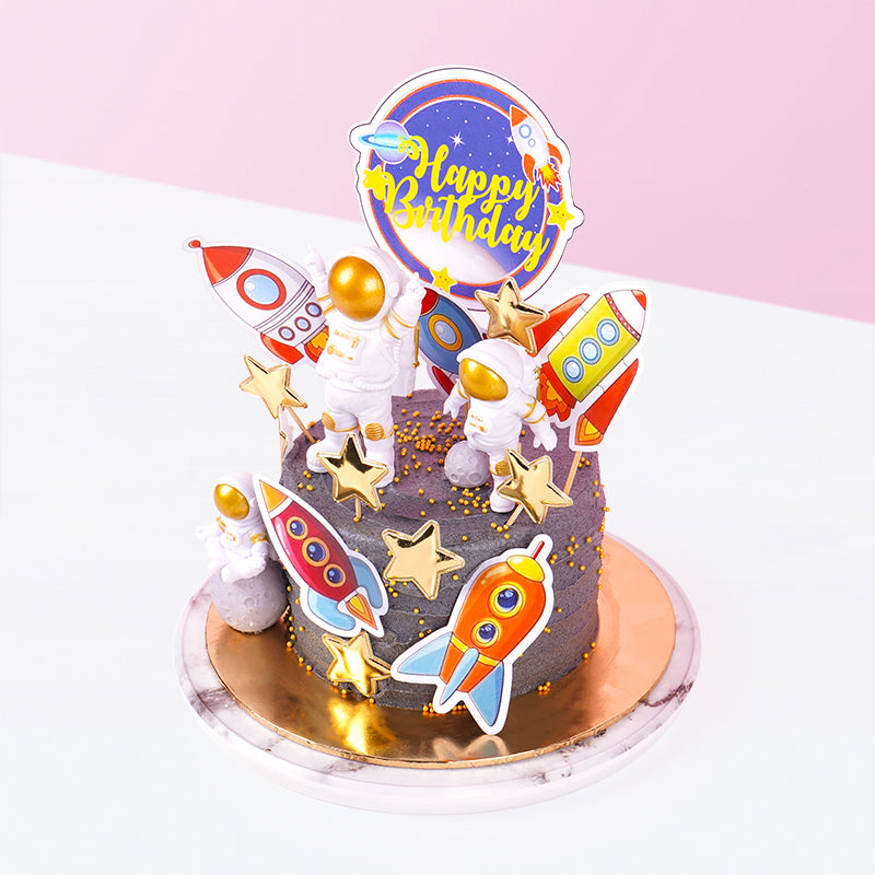 Alternative view of Astronaut in Space