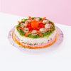 Hokkaido Hotate Ebi Sushi Cake cake_sushi Kyodai Sushi - CakeRush