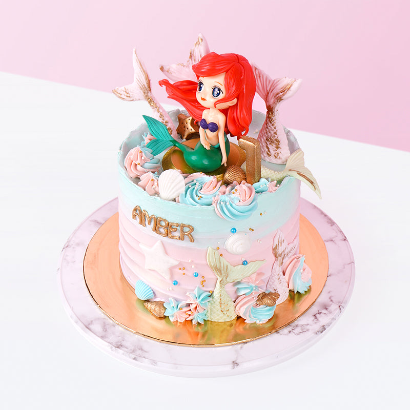 Alternative view of Sweet Mermaid Cake