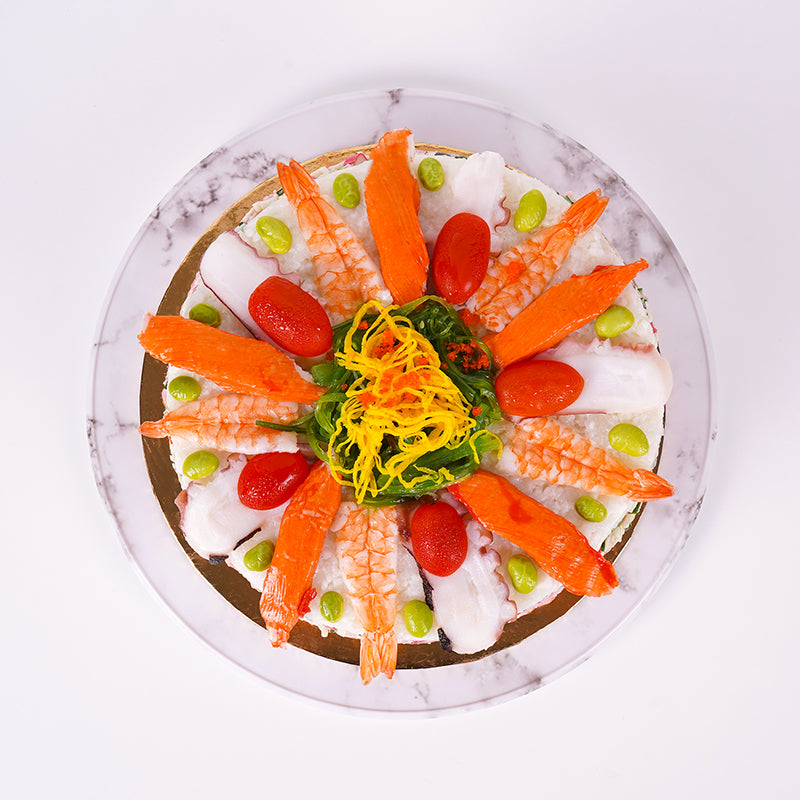 Alternative view of Asama Sushi Cake