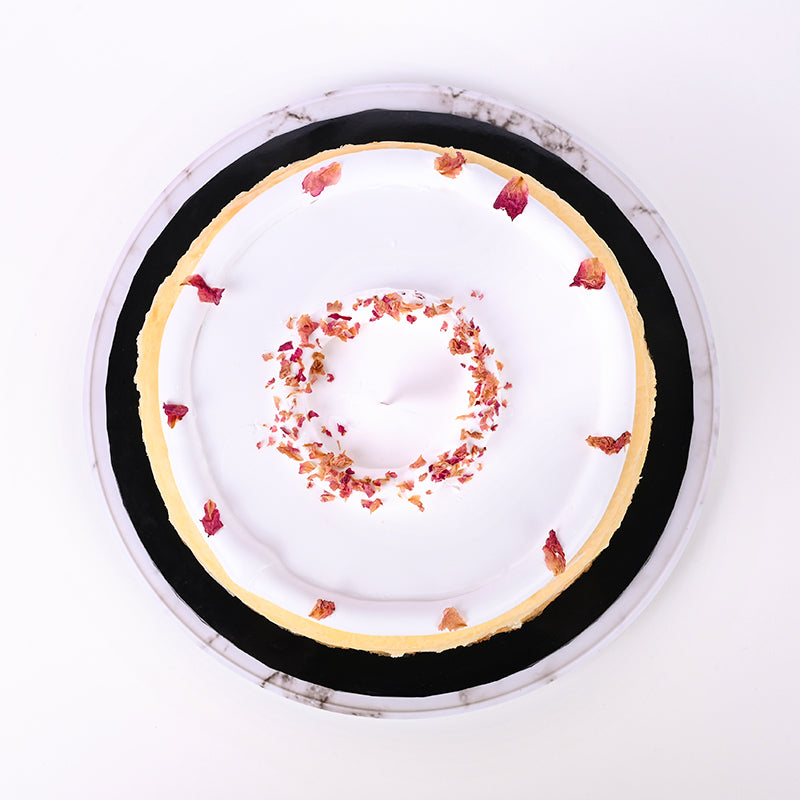 Alternative view of Lychee Rose Mille Crepe Cake
