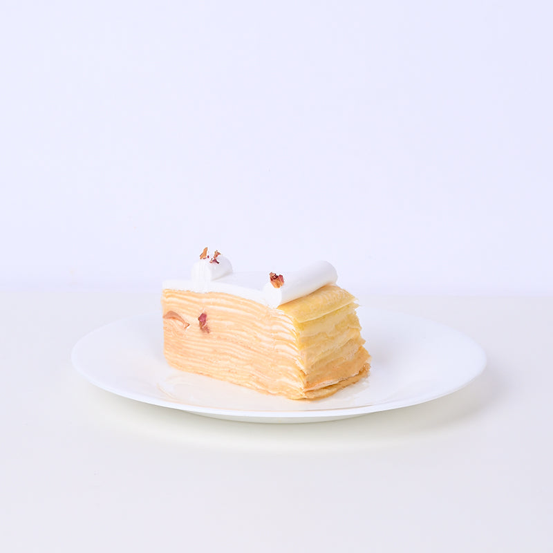 Alternative view of Lychee Rose Mille Crepe Cake