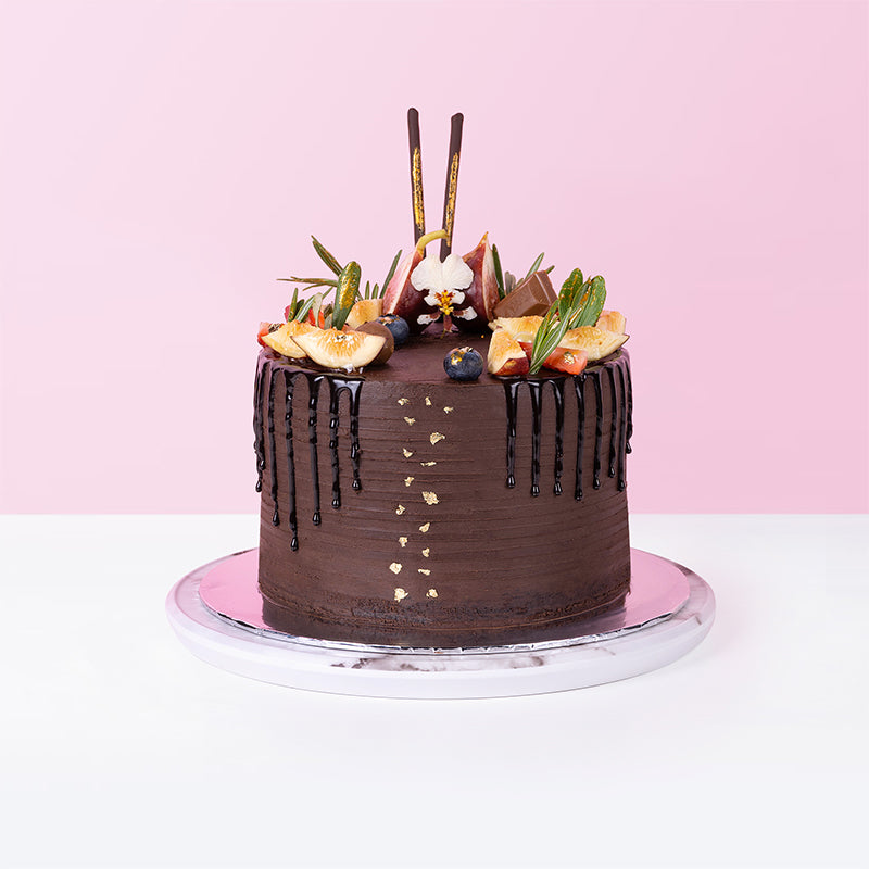 Triple Temptation Chocolate Cake
