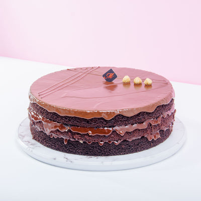 Signature Crunchy Nutella Cake cake Madeleine Patisserie - CakeRush