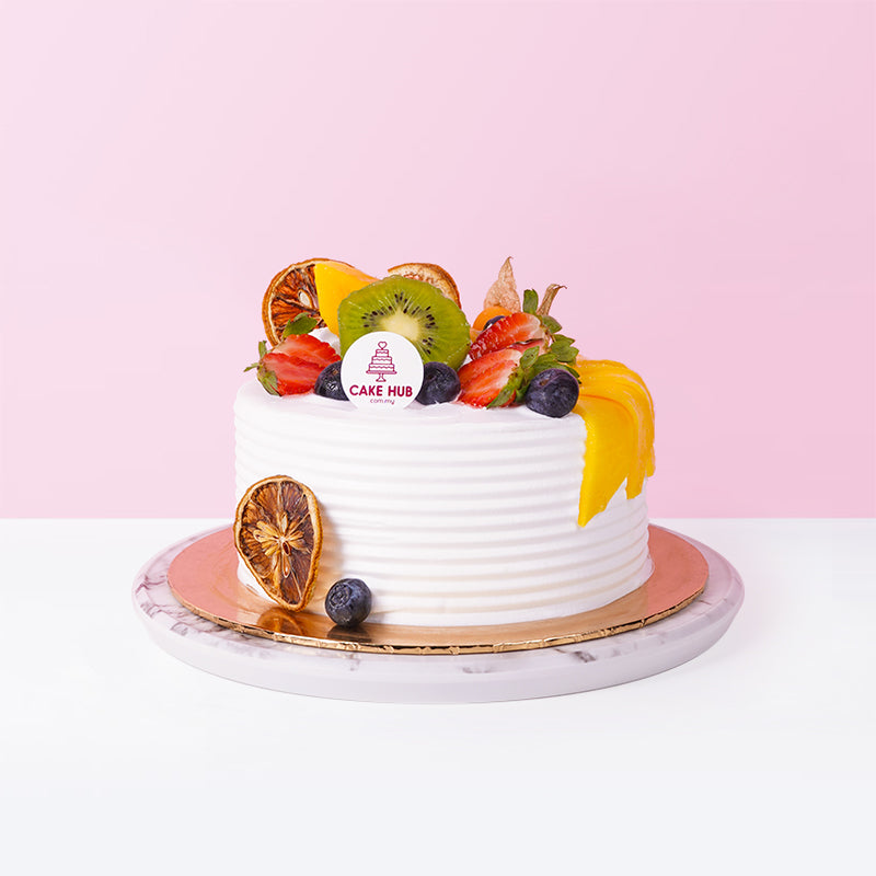 Tropical Fruits Cake