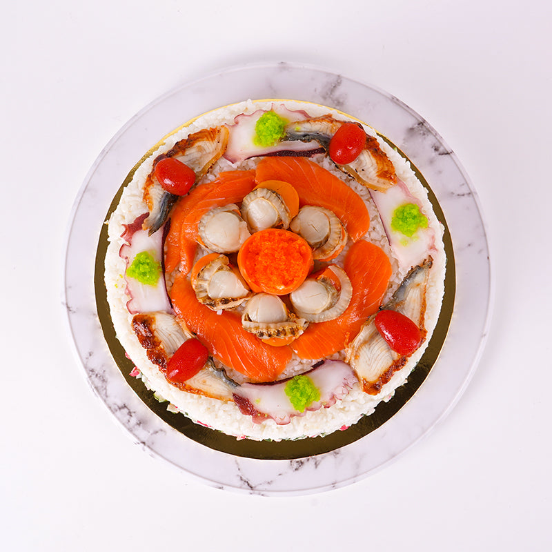 Alternative view of Moriwase Sushi Cake