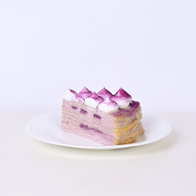 Purple Sweet Potato Mille Crepe Cake cake_millecrepe Yippii Gift Cake - CakeRush