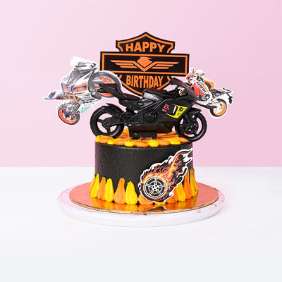 Race Bike cake_designer Eats & Treats - CakeRush