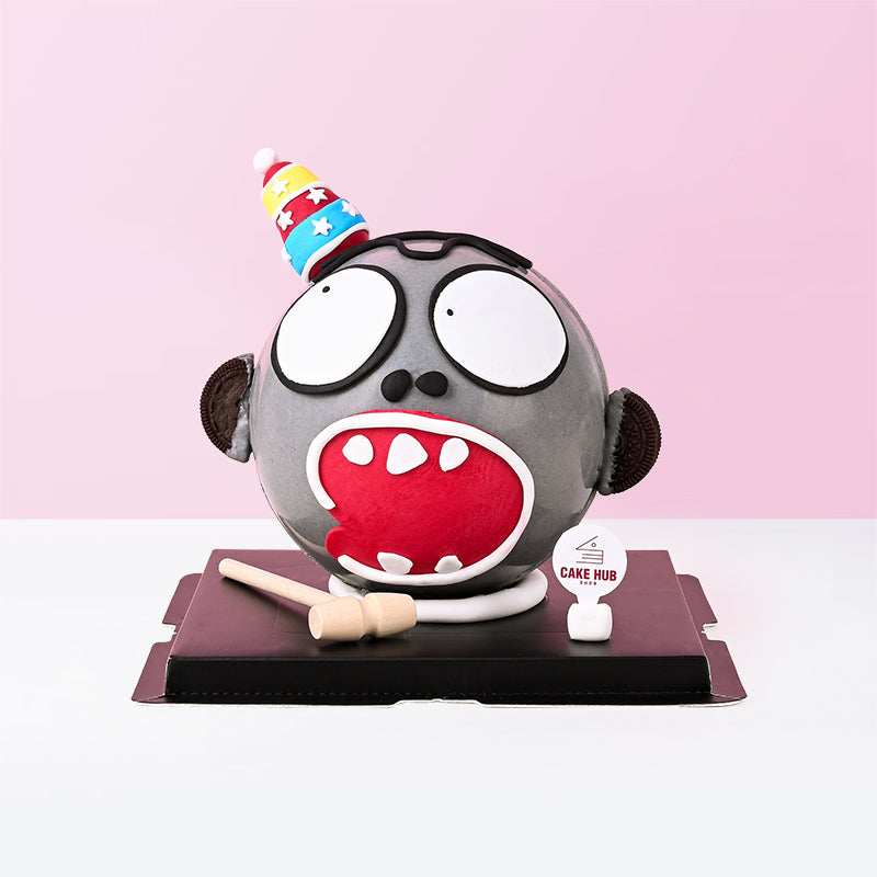 Zombie Pinata Cake
